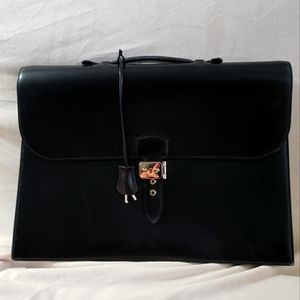 Genuine Hermes Sac A Depeches Briefcase